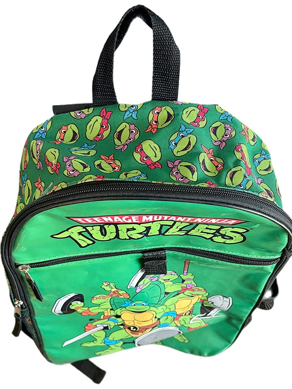Nickelodeon Teenage Mutant Ninja Turtles Green Backpack TMNT